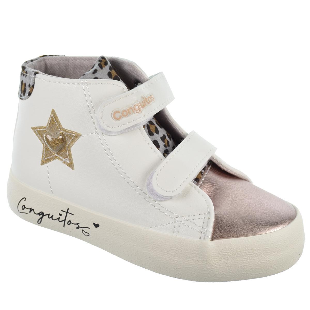 Conguitos 282108 Zapatilla Bota Acolchada Velcro Niña Conguitos 282108 Zapatilla Bota Acolchada Velcro Niña