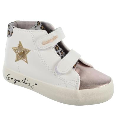 Conguitos 282108 Zapatilla Bota Acolchada Velcro Niña Conguitos 282108 Zapatilla Bota Acolchada Velcro Niña