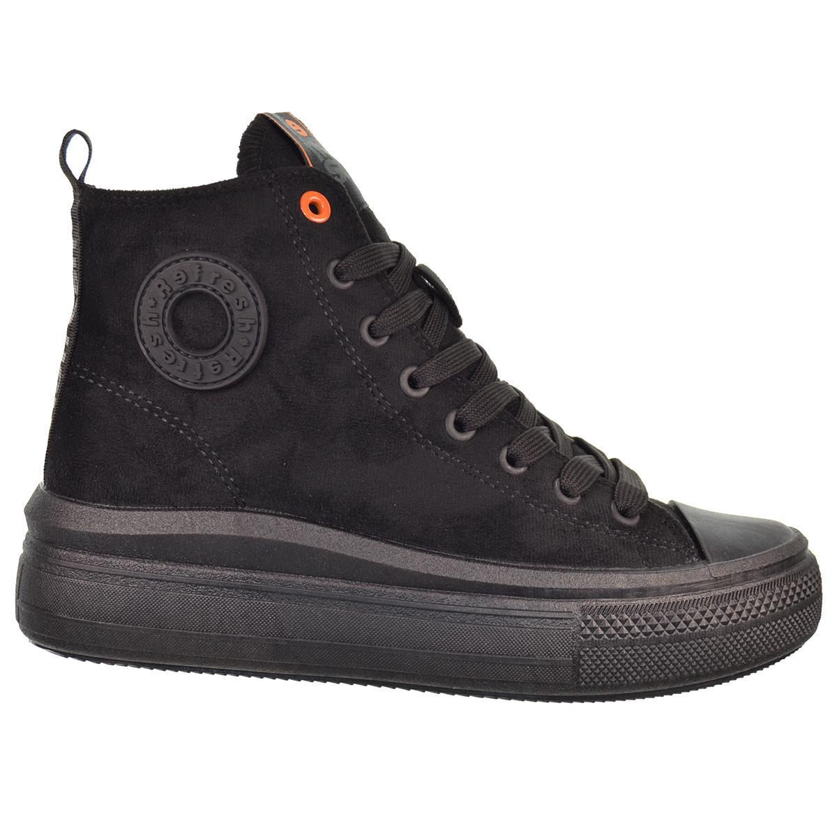 Refresh 172303 Zapatilla Botín Textil Crremallera Mujer