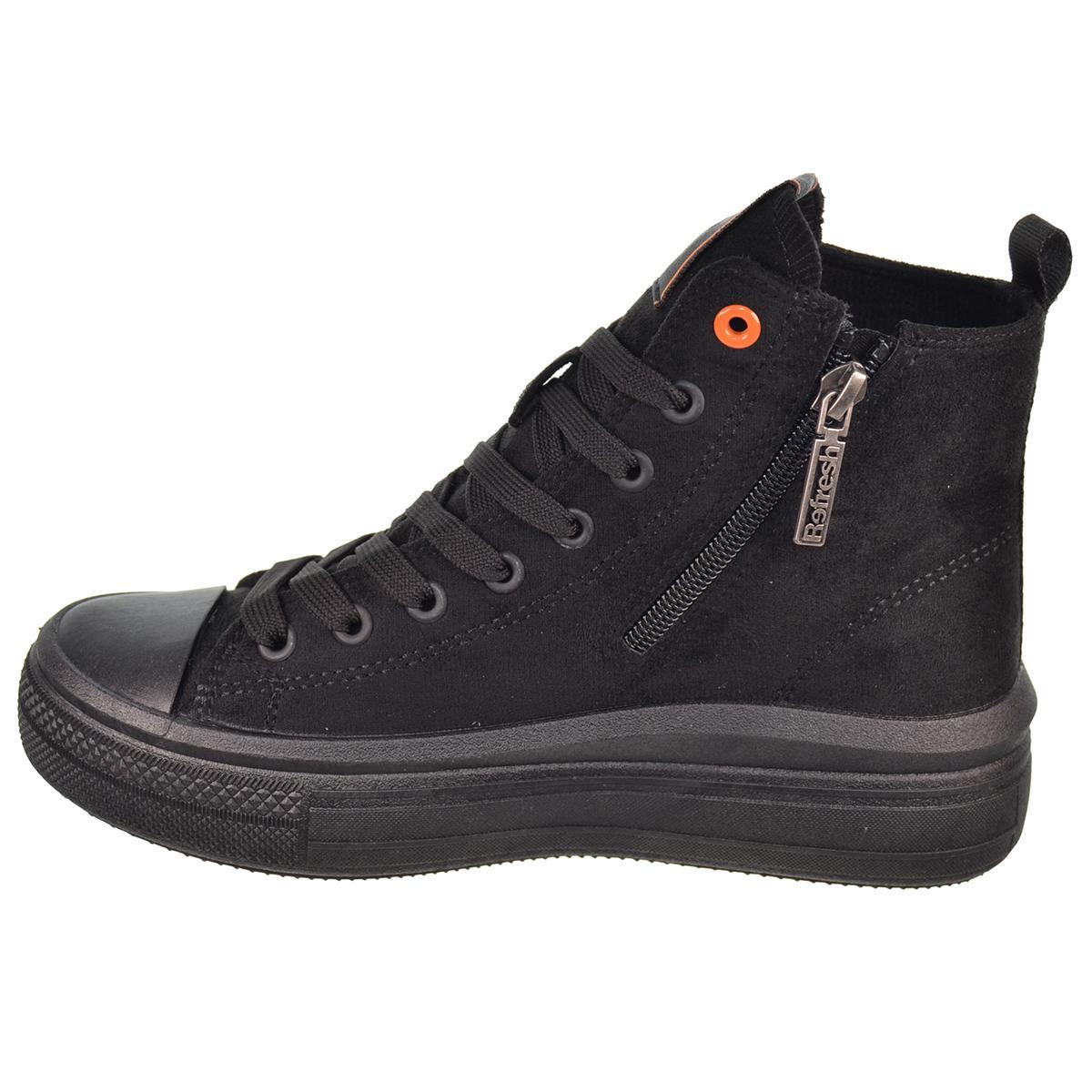 Refresh 172303 Zapatilla Botín Textil Crremallera Mujer Refresh 172303 Zapatilla Botín Textil Crremallera Mujer