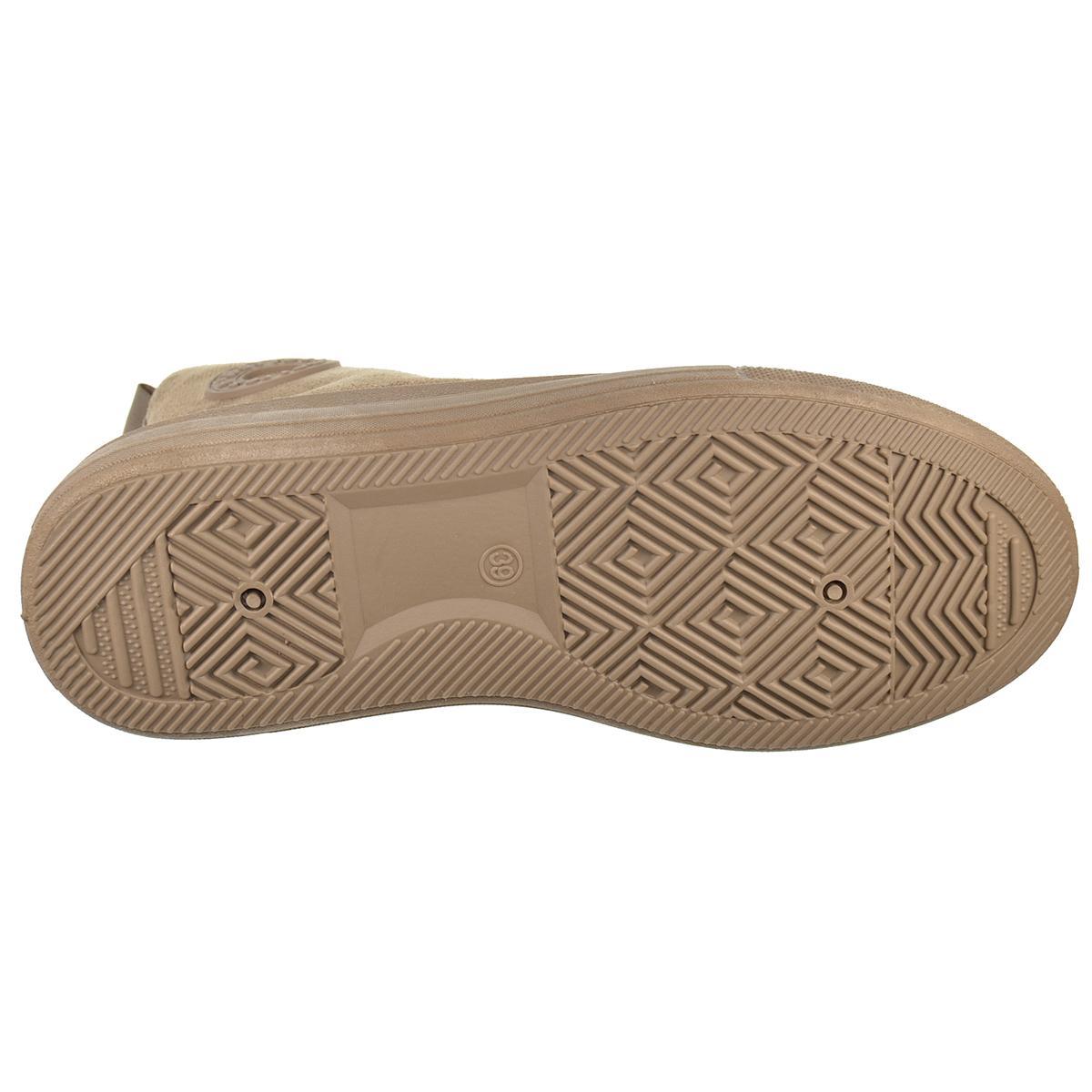 Refresh 172303 Zapatilla Botín Textil Crremallera Mujer