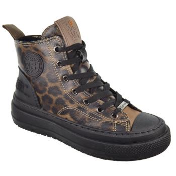 Refresh 173075 Zapatilla Botín Leopardo Cremallera Mujer 2