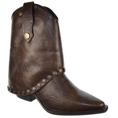 Isteria 592 Botín Campero Acolchado Cremallera Tacón Mujer