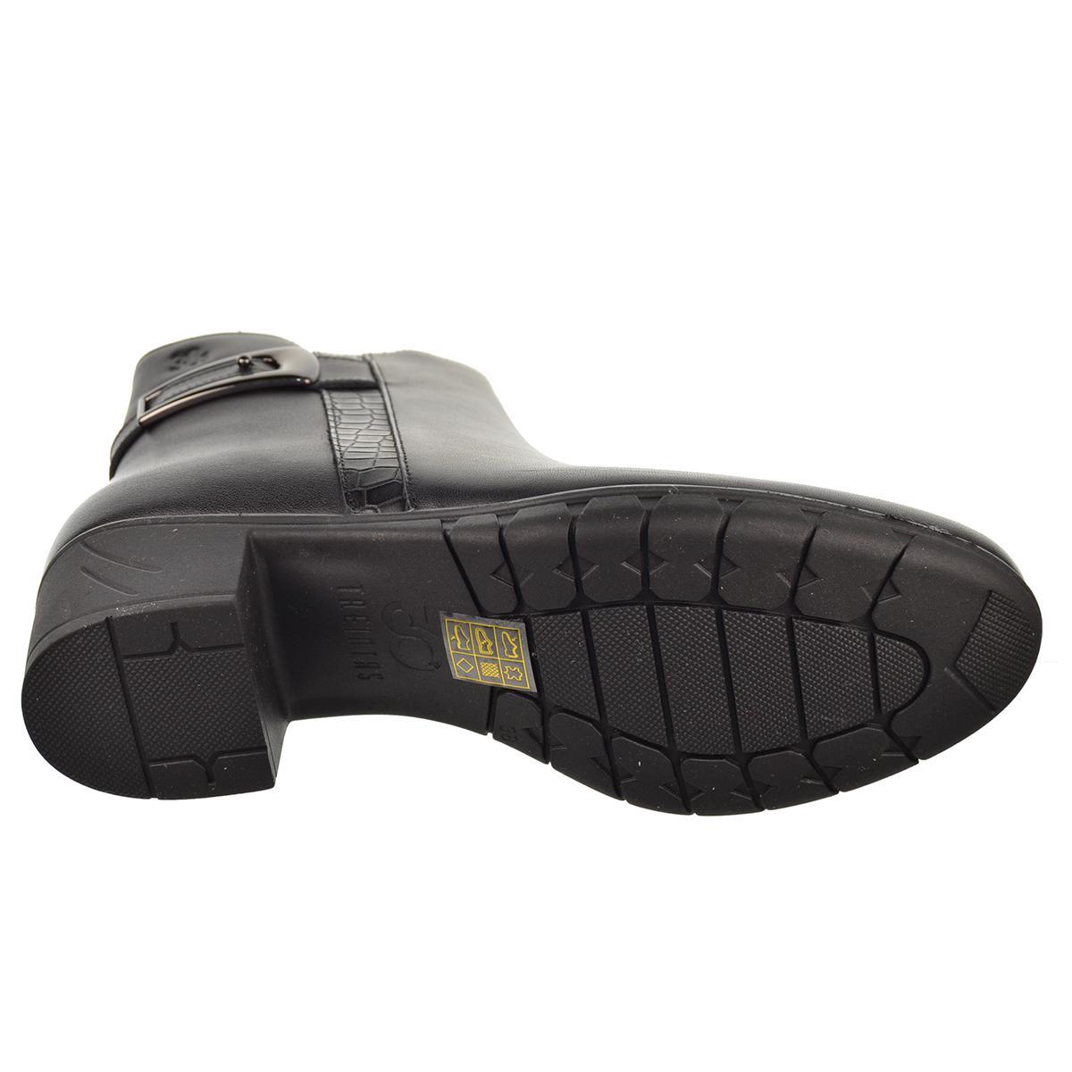 30S Treintas  4416 Botín Piel con Tacón Mujer Pies Delicados