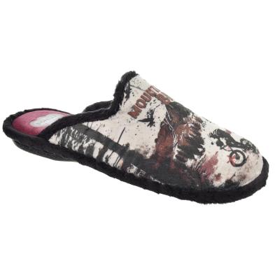 Biorelax 1439 Zapatilla Casa Textil Hombre Pies Delicados