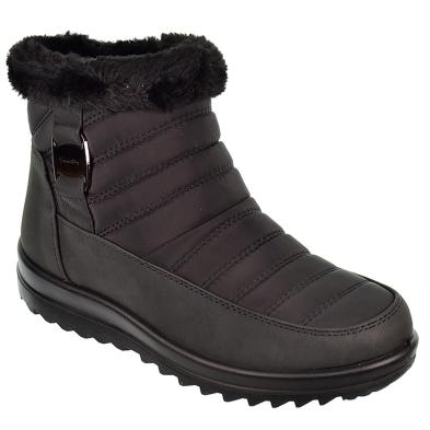 30S Treintas L4265 Botín Confort Forro Pelo Pies Delicados Mujer