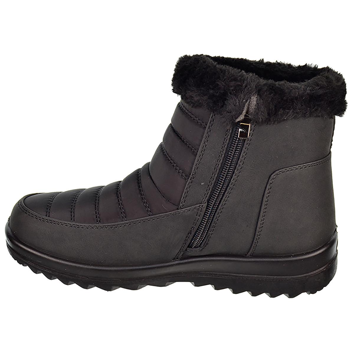 30S Treintas L4265 Botín Confort Forro Pelo Pies Delicados Mujer