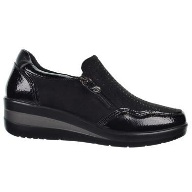 Amarpies 29385 Zapato Casual Confort Cremallera y Cuña Mujer