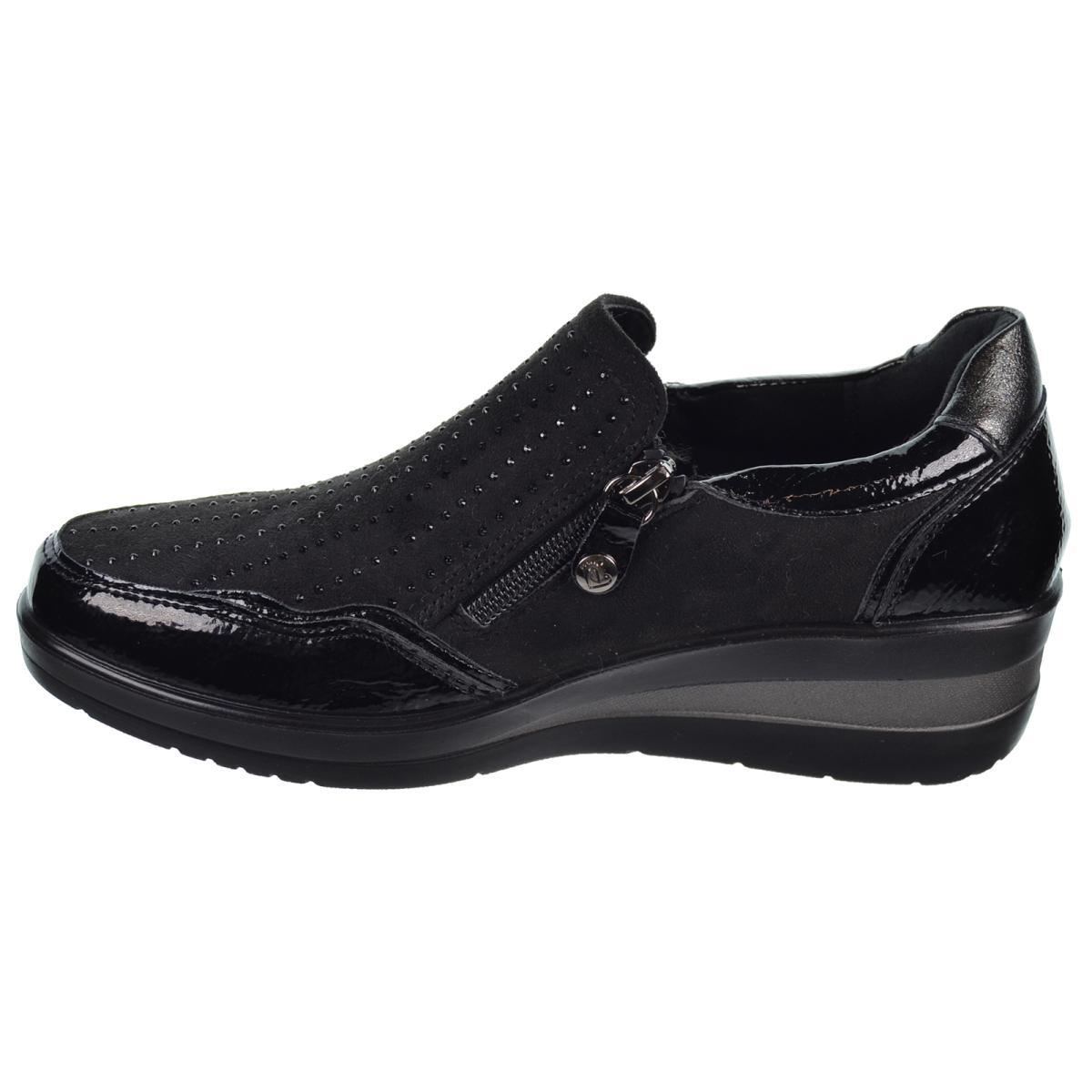 Amarpies 29385 Zapato Casual Confort Cremallera y Cuña Mujer