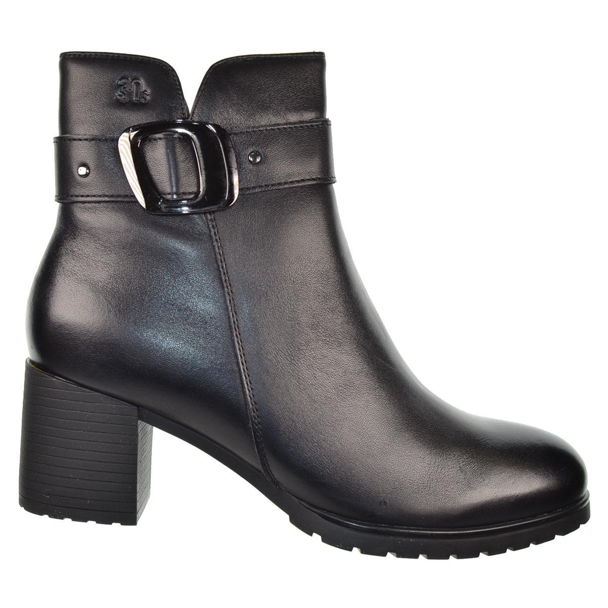 30S Treintas 4412 Botín Piel Tacon Mujer Pies Delicados