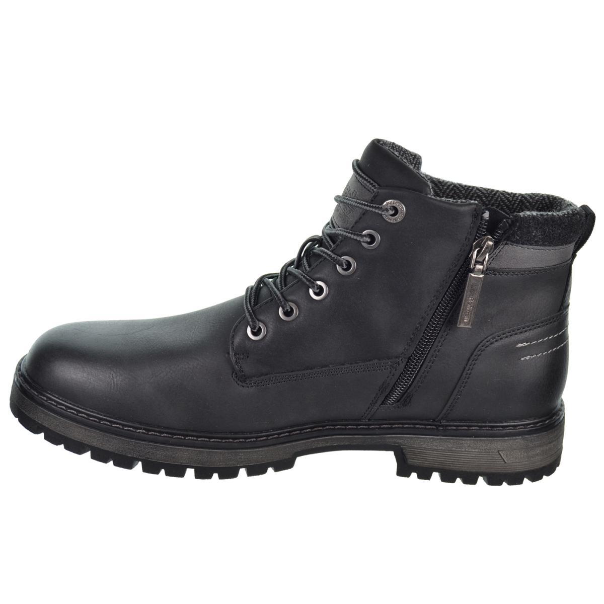 Refresh 173217 Botín Acolchado Creemallera y Cordones Hombre