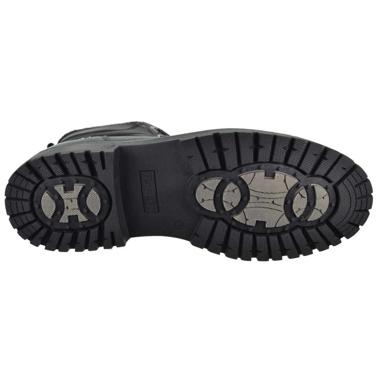 Refresh 173217 Botín Acolchado Creemallera y Cordones Hombre