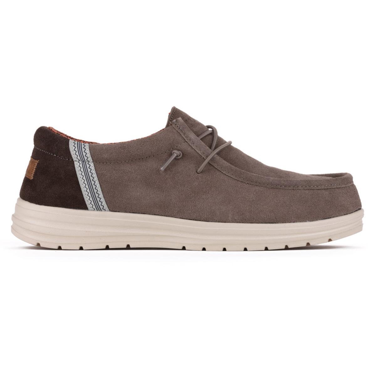Yumas Eagles Zapato Confort en Serraje Cordones Hombre