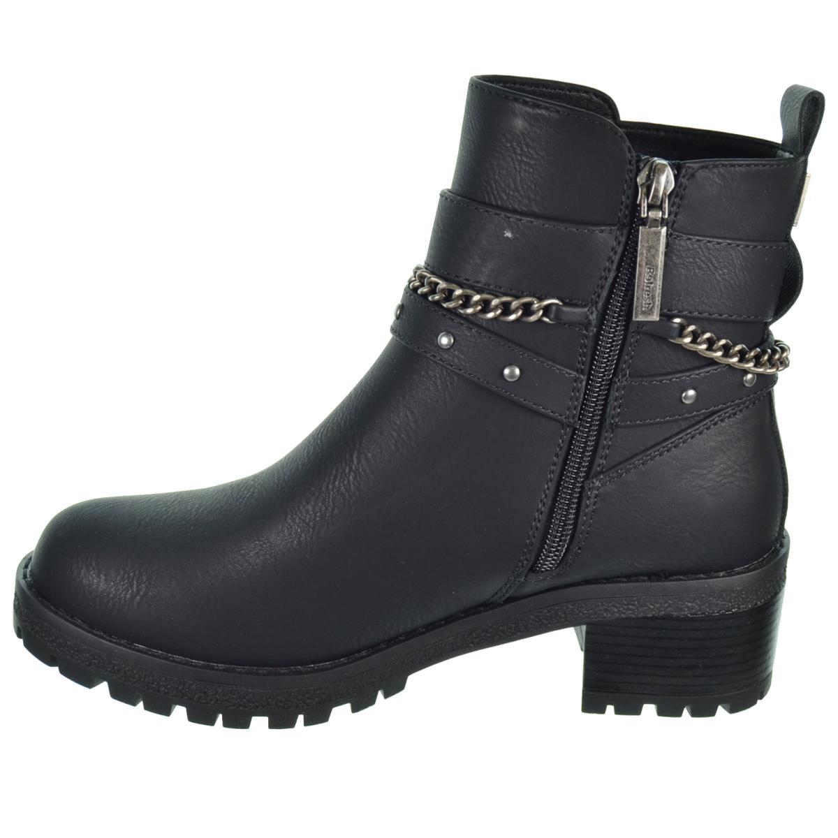 Refresh 172918 Botín Acolchado Antideslizante Tacón Mujer