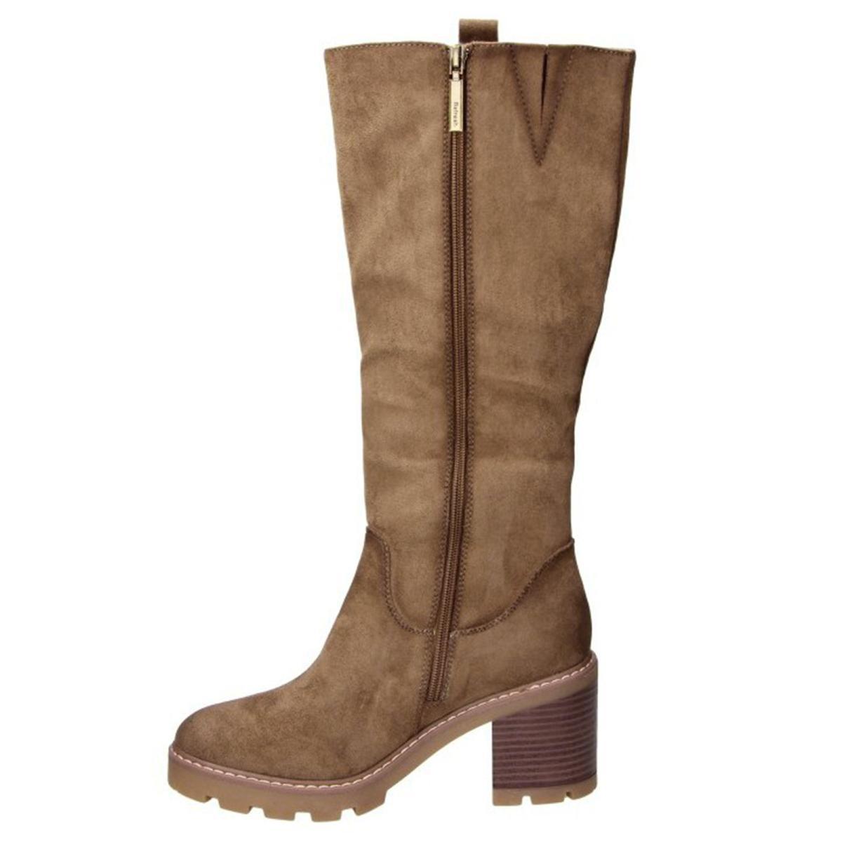 Refresh 173033 Bota Acolchada Tacon Plataforma Mujer