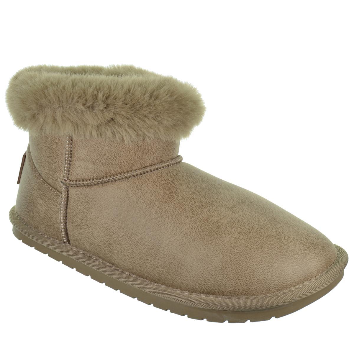 B&W 402001 Bota Australiana Antideslizante Forro pelo Mujer