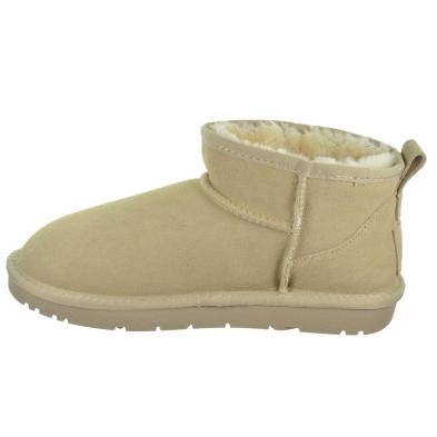 Kelara K41201 Bota Australiana de Pelo y Piel Serraje Mujer