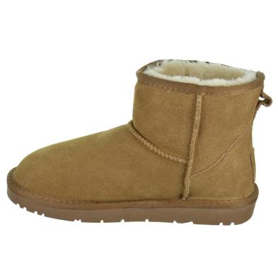 Kelara K41202 Bota Australiana de Pelo y Piel Serraje  Mujer