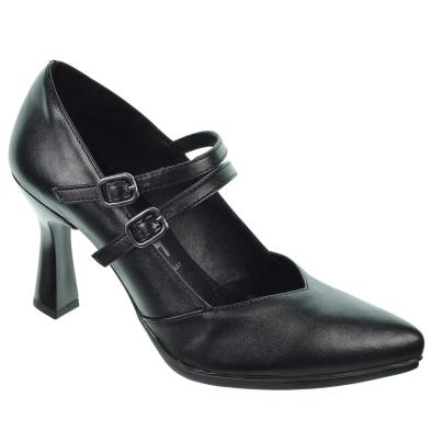 Desiree Saga9 Zapato Acolchado de Piel  con Tacón Mujer