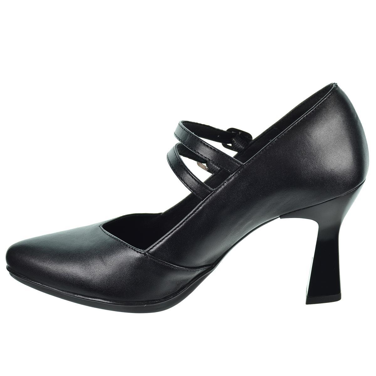 Desiree Saga9 Zapato Acolchado de Piel  con Tacón Mujer