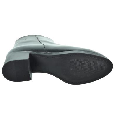 Desireé Krim1 Botín Acolchado de Piel y Tacón Ancho Mujer