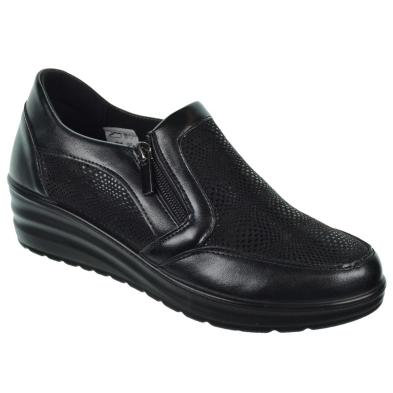 Amarpies 29391 Zapato Confort  Cremallera Tacón Mujer