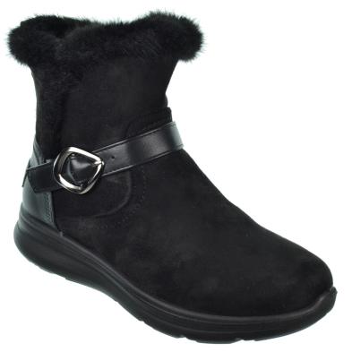 Amarpies 29431 Botín Confort Cremallera y Hebilla Mujer