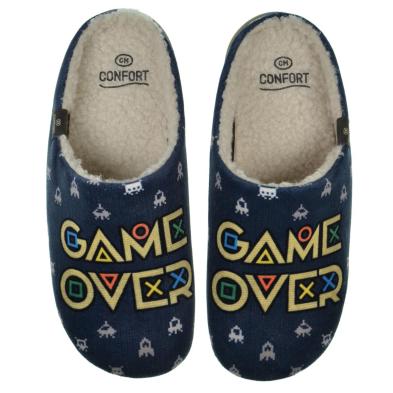 Cmconfort 40424 Zapatilla Casa Textil Confort Hombre