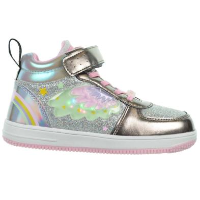 Conguitos 224055 Botín Sneaker con Luces y Cordones Niña