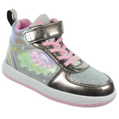 Conguitos 224055 Botín Sneaker con Luces y Cordones Niña