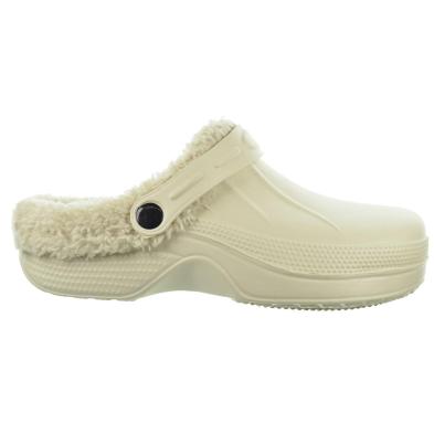 Kelara K51202 Zueco de Goma con Borreguillo | Mujer