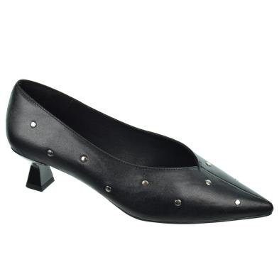 Desiree Garons5 Zapato Salón Piel Acolchado Tacón Mujer