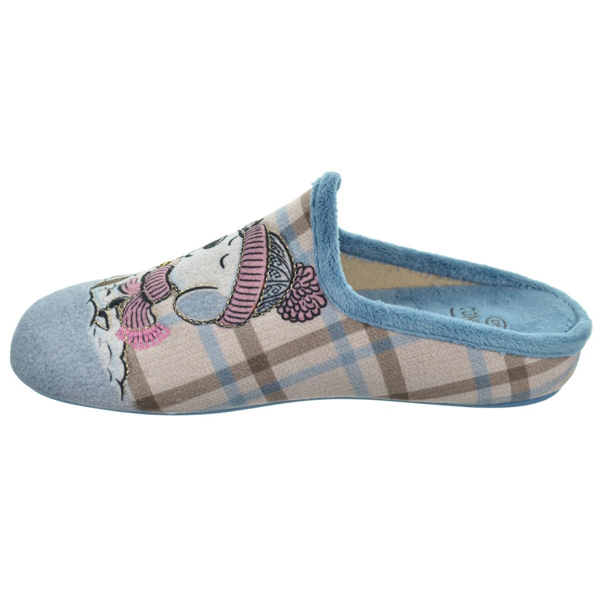 Cmconfort 50304 Zapatilla Casa Textil Confort Mujer Cmconfort 50304 Zapatilla Casa Textil Confort Mujer