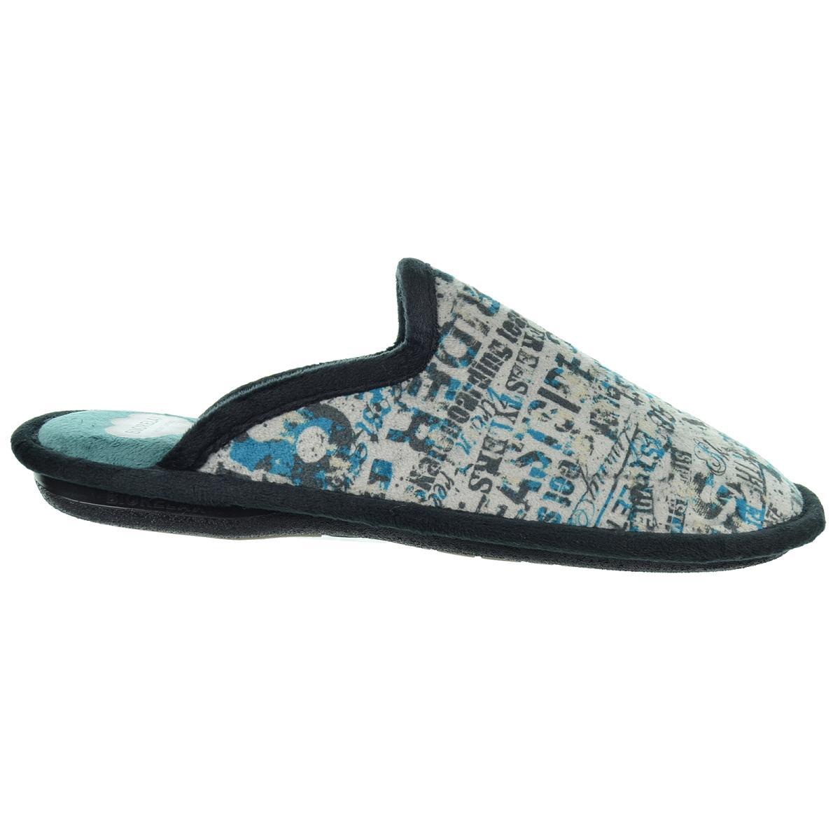 Biorelax 1565 Zapatilla Casa Textil Pies Delicados Hombre Biorelax 1565 Zapatilla Casa Textil Pies Delicados Hombre
