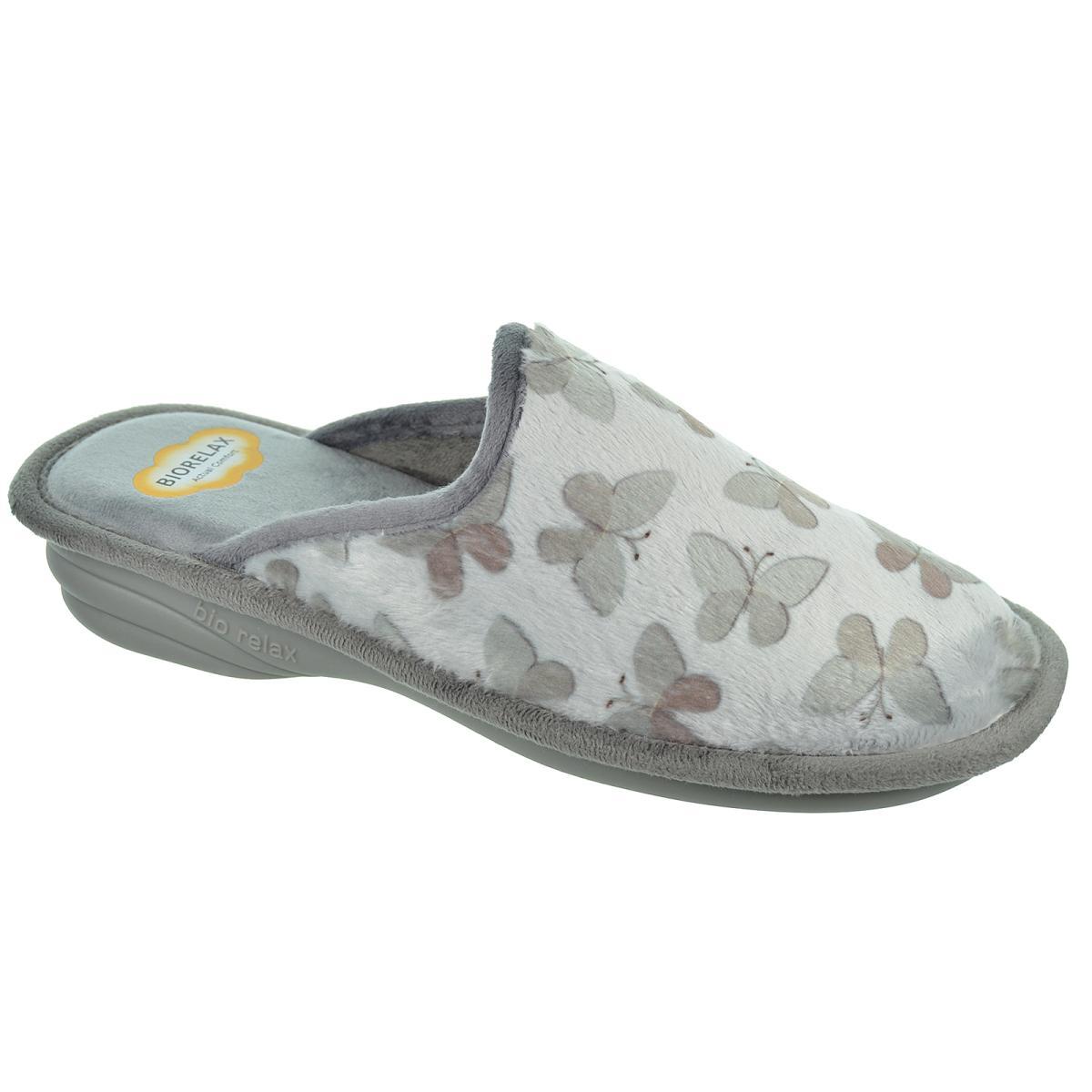 Biorelax 1865 Zapatilla Casa Textil Pies Delicados Mujer Biorelax 1865 Zapatilla Casa Textil Pies Delicados Mujer