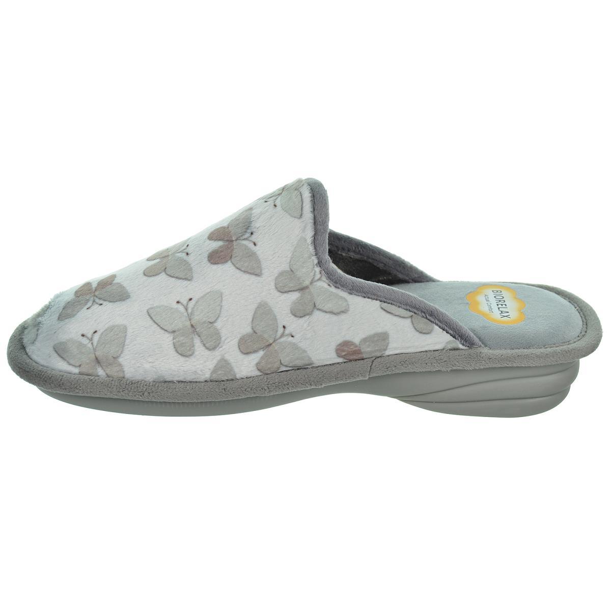 Biorelax 1865 Zapatilla Casa Textil Pies Delicados Mujer Biorelax 1865 Zapatilla Casa Textil Pies Delicados Mujer