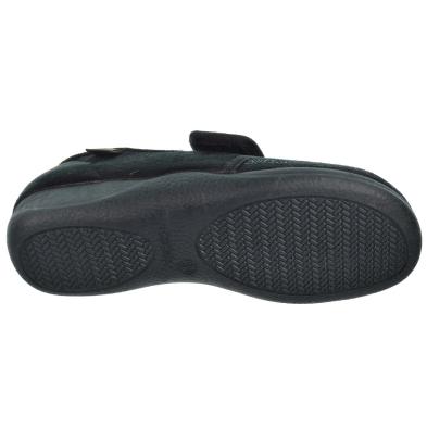 Cmconfort 50421 Zapatilla Textil Velcro Mujer Pies Delicados