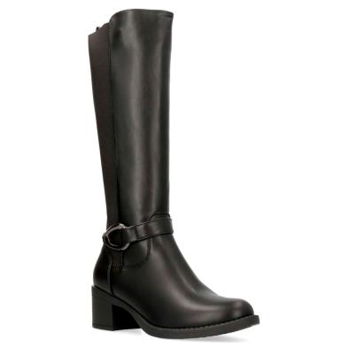 Amarpies 29510 Bota Confort Cremallera Tacón Ancho Mujer