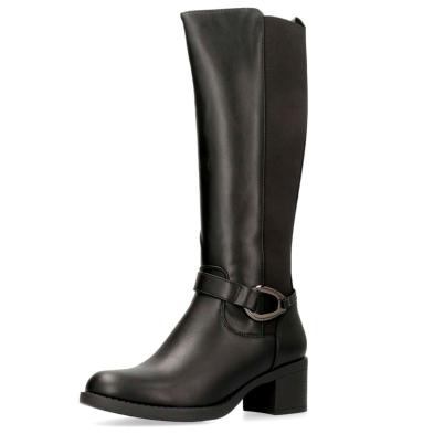 Amarpies 29510 Bota Confort Cremallera Tacón Ancho Mujer