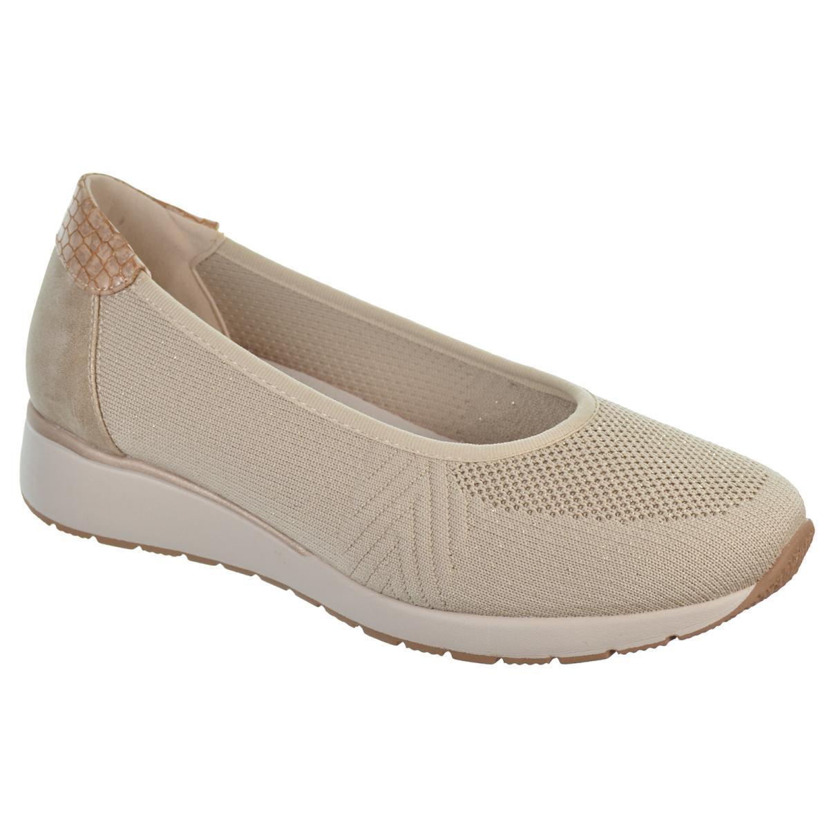 30s Treintas 4356  Zapato Textil Confort Cuña Mujer