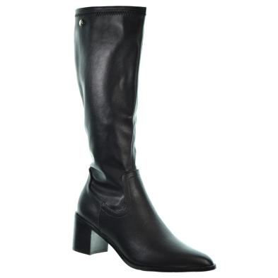 Isteria 581 Bota con Cremallera y Tacón Ancho 6 cm. Mujer