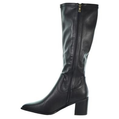 Isteria 581 Bota con Cremallera y Tacón Ancho 6 cm. Mujer