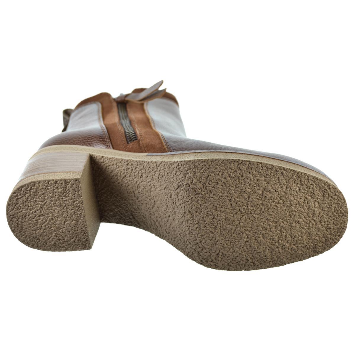 Desiree Mulan10 Botín Piel Confort Tacón Ancho Mujer