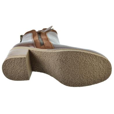 Desiree Mulan10 Botín Piel Confort Tacón Ancho Mujer