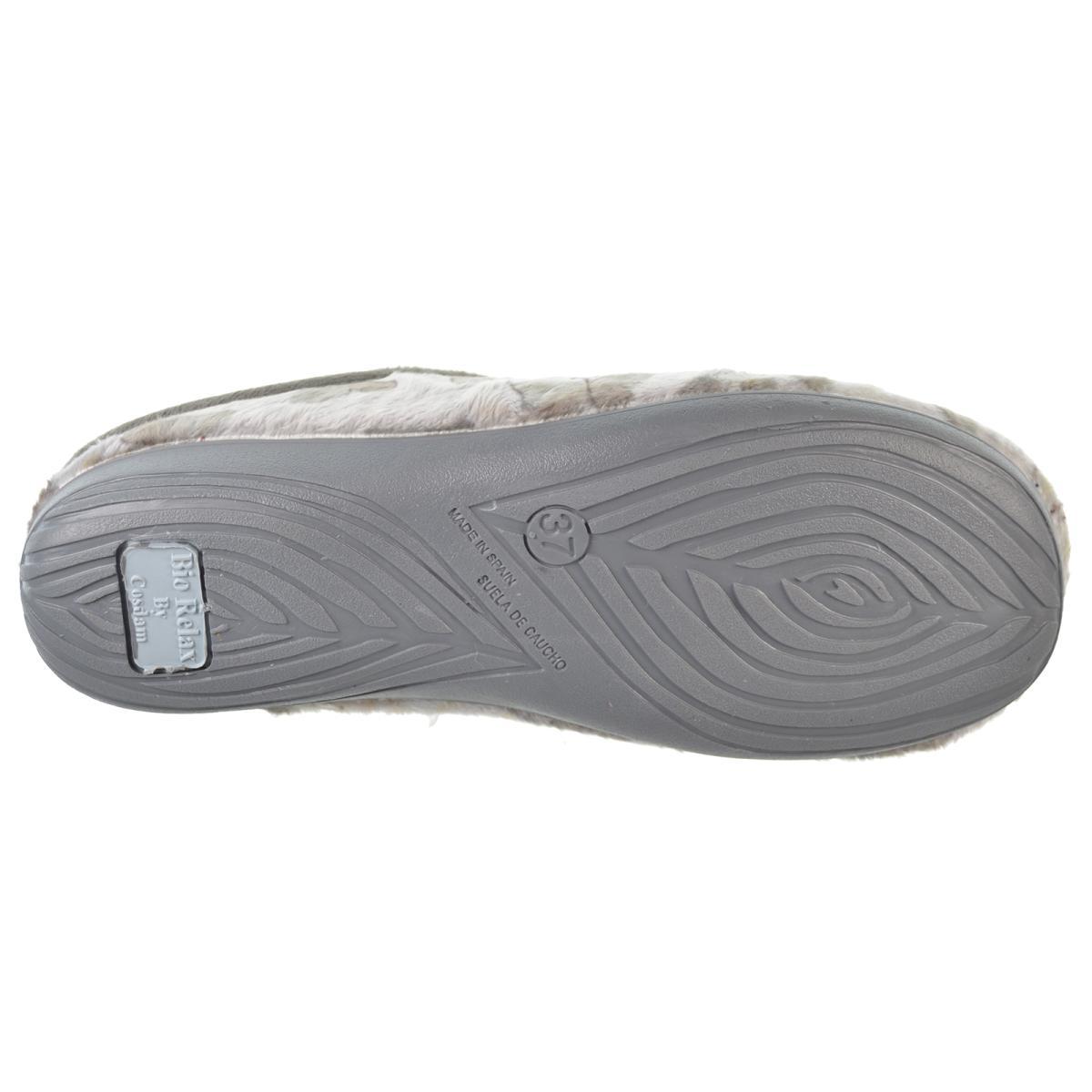 Biorelax 13021 Zapatilla Casa Confort Antideslizante Mujer